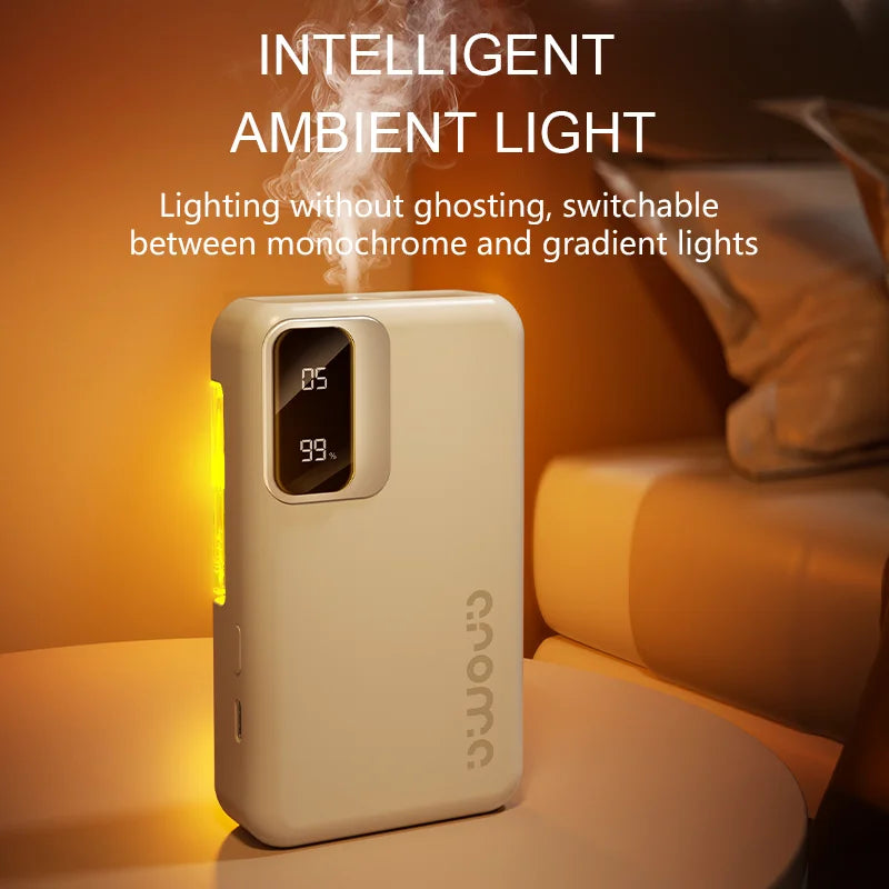 Automatic Spray Aromatherapy Diffuser Smart Sensor USB Desktop Air Freshener Essential Oil Perfume Machine For Home Bathroom